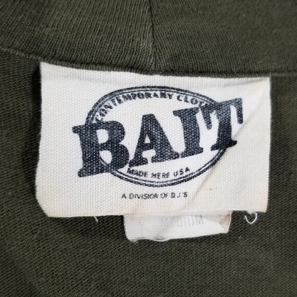 Vintage BAIT Contemporary Cloth Cropped Cardigan Jacket Top Shawl Collar M USA - Picture 6 of 8